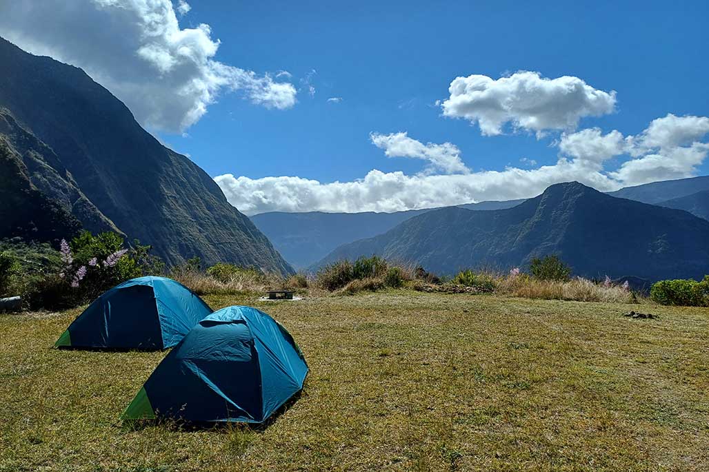 Camping Ti Piton - Îlet des Orangers à Ilet des Orangers dans le Cirque de Mafate