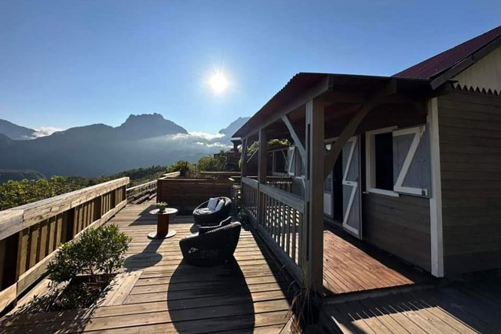 Gîte Le Bon Air de Mafate à Roche Plate dans le Cirque de Mafate