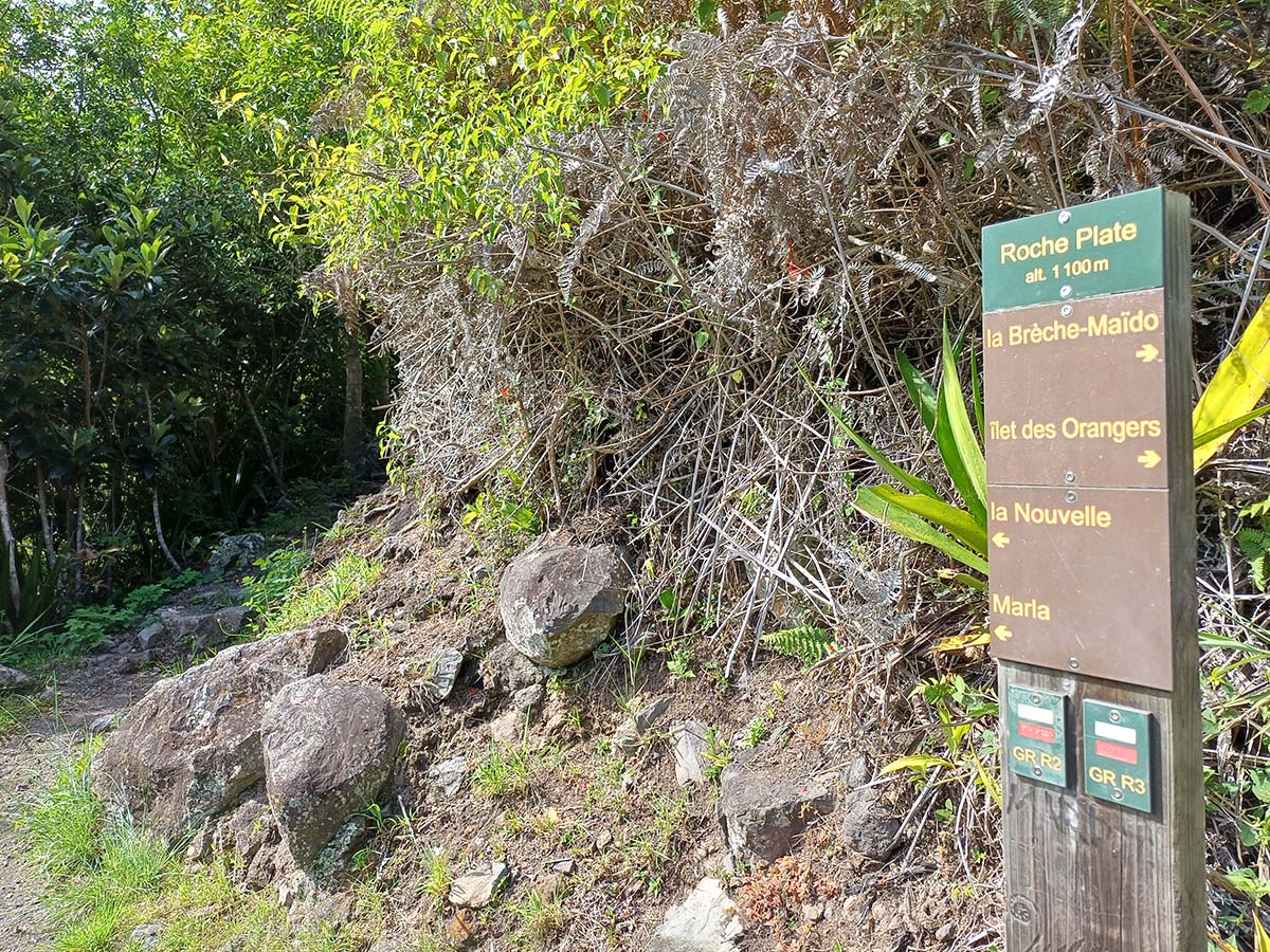 Photo Roche Plate - Cirque de Mafate