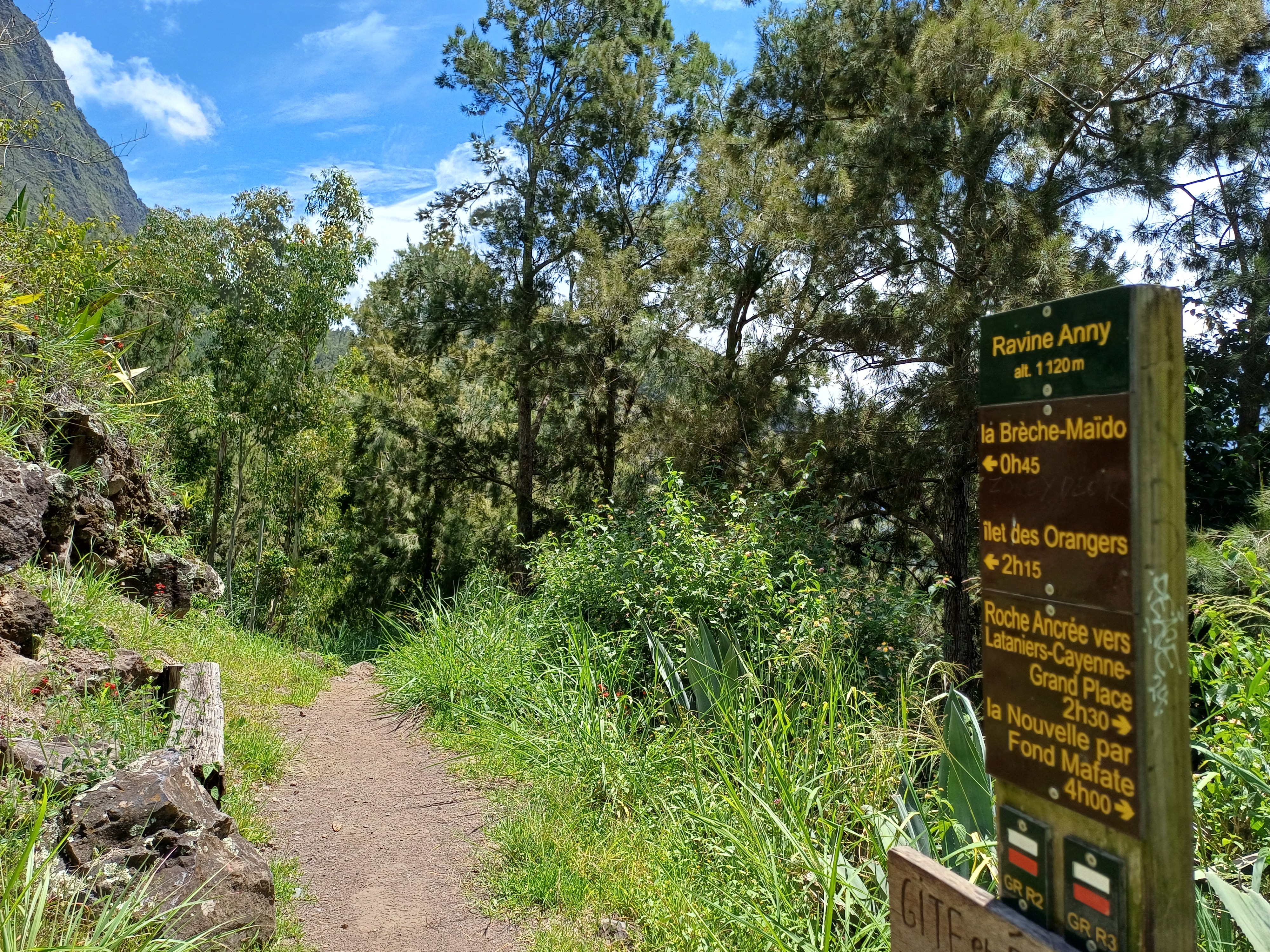 Photo Roche Plate - Cirque de Mafate