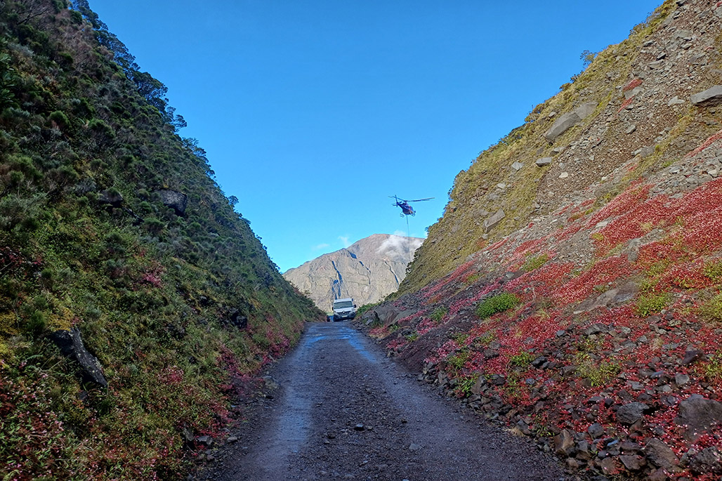 Photo Randonnée Col des Boeufs vers Marla Mafate