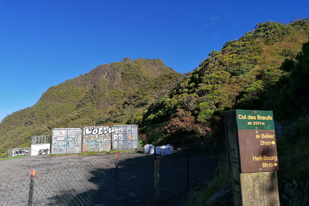 Photo Randonnée Col des Boeufs vers La Nouvelle Mafate