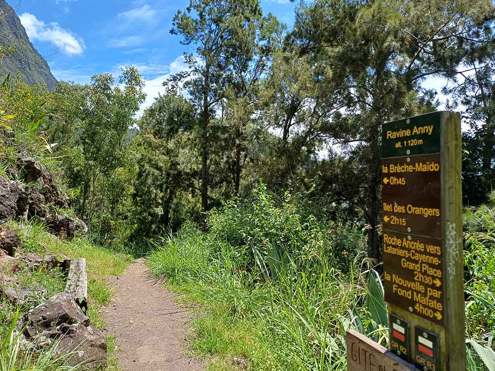 Photo Randonnée Du Maïdo à Roche Plate Ecole Mafate